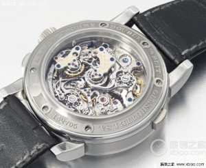 Lange Double Split stainless steel double chronograph chronograph, Christie’s in 2013 to shoot 461,000 Swiss francs