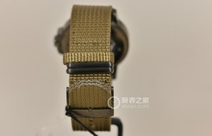 Oris BC3 Week Calendar Watch  with brown fabric strap