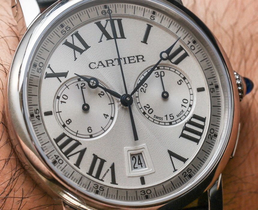 Cartier Rotonde Chronograph Watch Review Wrist Time Reviews 