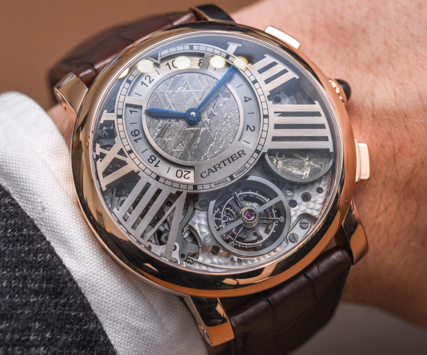 Cartier Rotonde De Cartier Watches Dubai Replica Earth And Moon Watch Hands-On Hands-On 