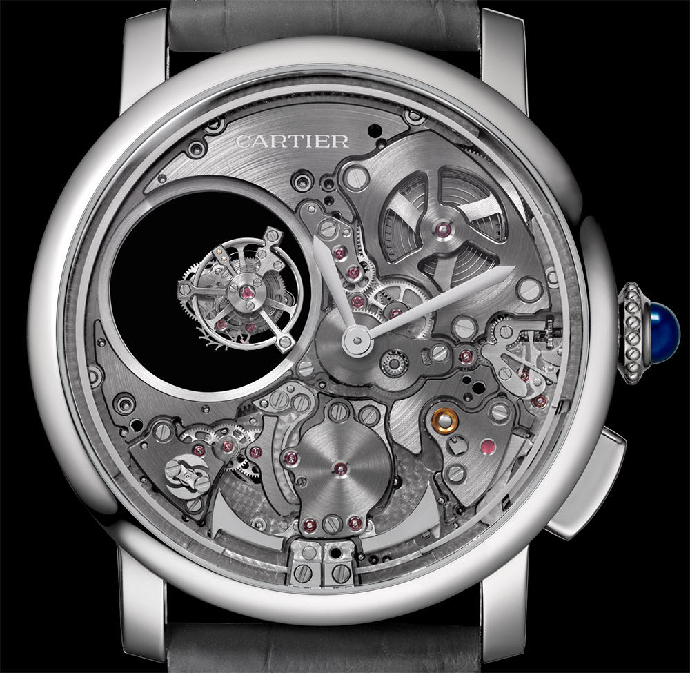 Cartier Rotonde De Cartier Watches Japan Replica Minute Repeater Mysterious Double Tourbillon Watch Watch Releases 