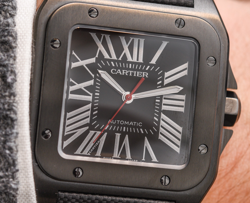 Cartier Santos 100 Carbon Watch Hands-On Hands-On 