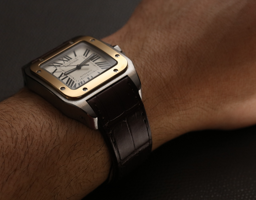 Cartier Santos 100 Watch Review Wrist Time Reviews 