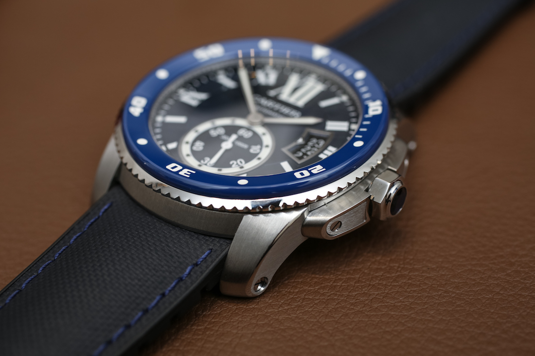 Cartier Calibre De Cartier Watches Warranty Replica Diver Blue Watch Hands-On Hands-On