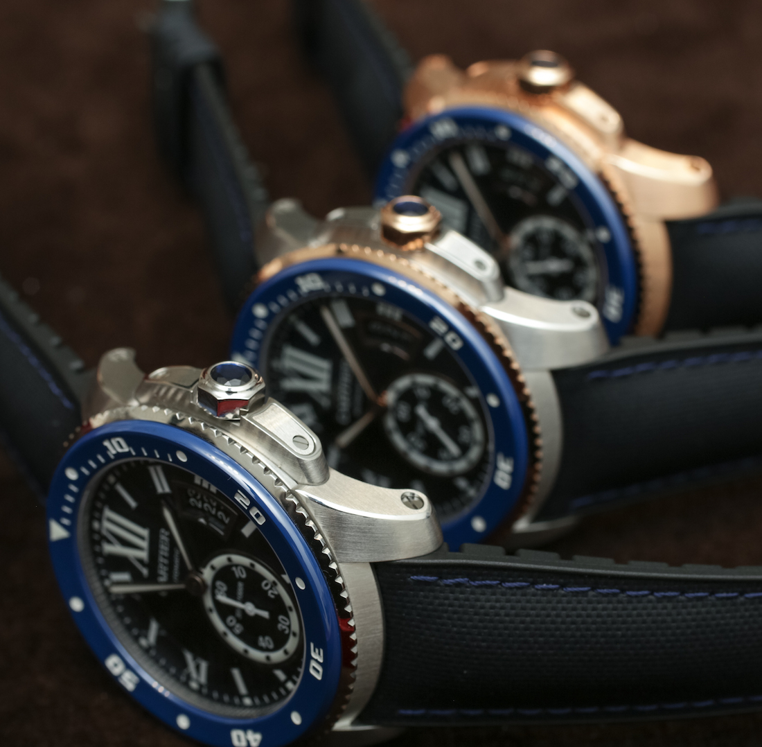 Cartier Calibre De Cartier Diver Blue Watch Hands-On Hands-On
