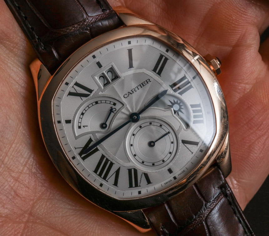Cartier Drive De Cartier Watches Toronto Replica 'Small Complication' Gold Watch Review Wrist Time Reviews
