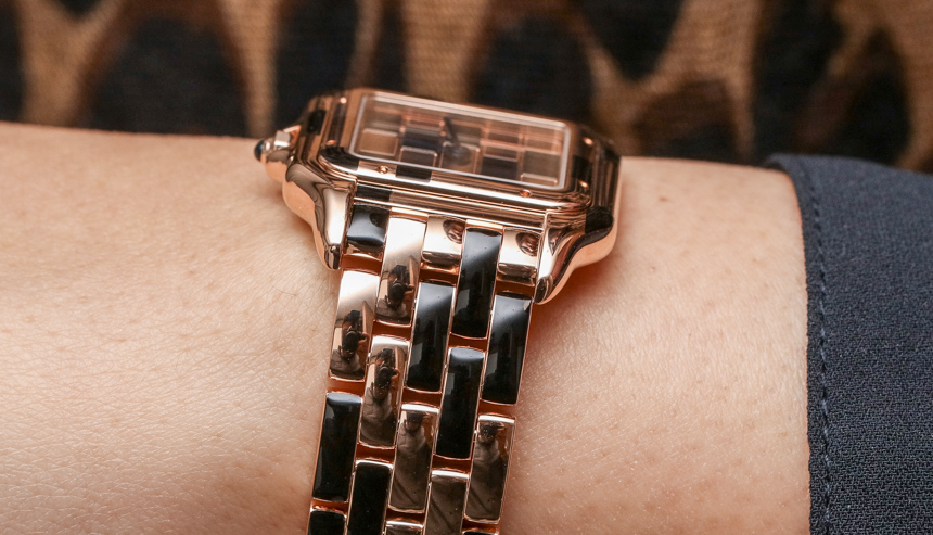 Cartier Panthère De Cartier Watches Quartz Movement Replica Watches Hands-On Hands-On