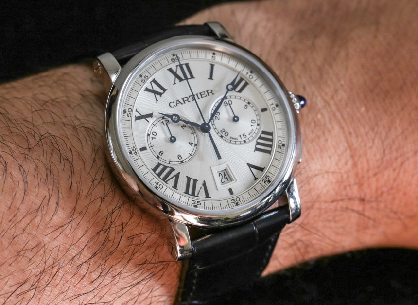 Cartier Rotonde Chronograph Watch Review Wrist Time Reviews
