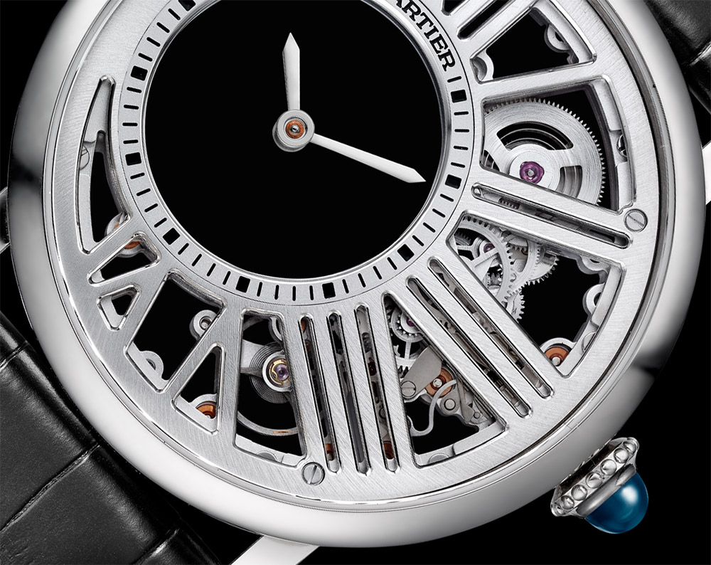 Cartier Rotonde De Cartier Mysterious Hour Skeleton Watch Watch Releases