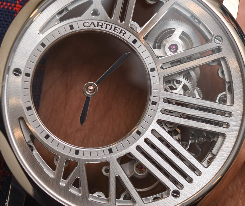 Cartier Rotonde De Cartier Mysterious Hour Skeleton Watch Hands-On Hands-On