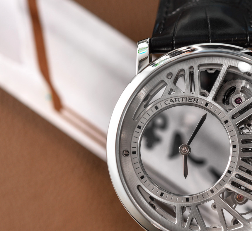 Cartier Rotonde De Cartier Mysterious Hour Skeleton Watch Hands-On Hands-On