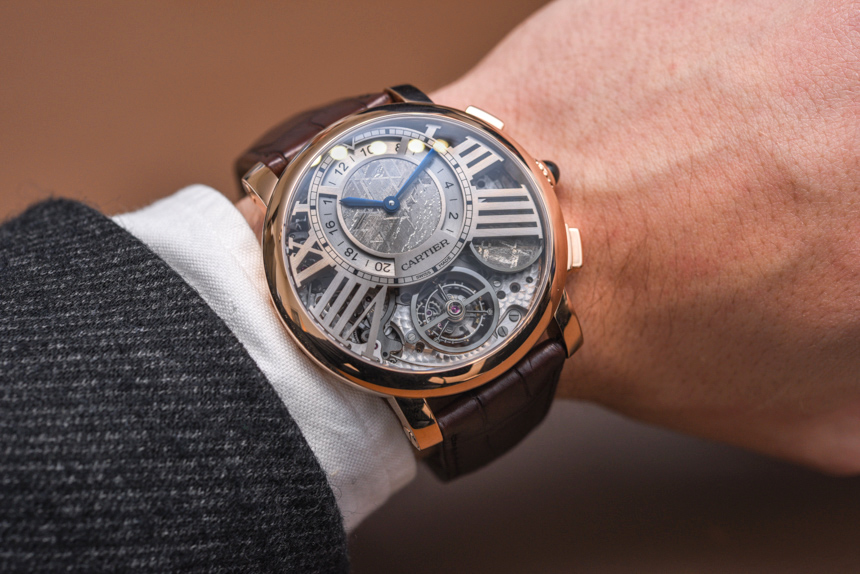 Cartier Rotonde De Cartier Earth And Moon Watch Hands-On Hands-On