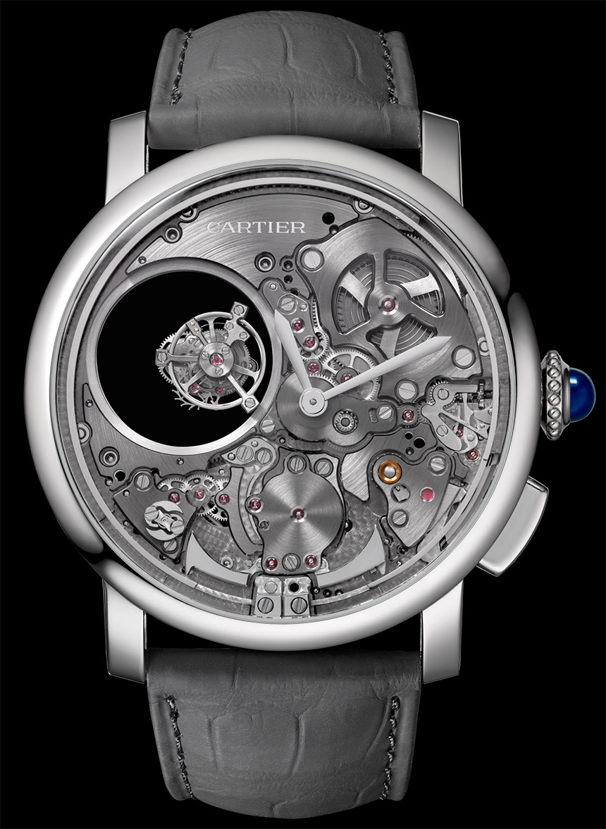 Cartier Rotonde De Cartier Watches 0817 Replica Minute Repeater Mysterious Double Tourbillon Watch Watch Releases