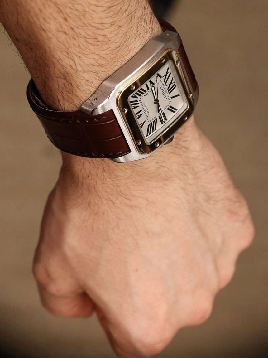 Cartier Santos 100 Watch Review Wrist Time Reviews