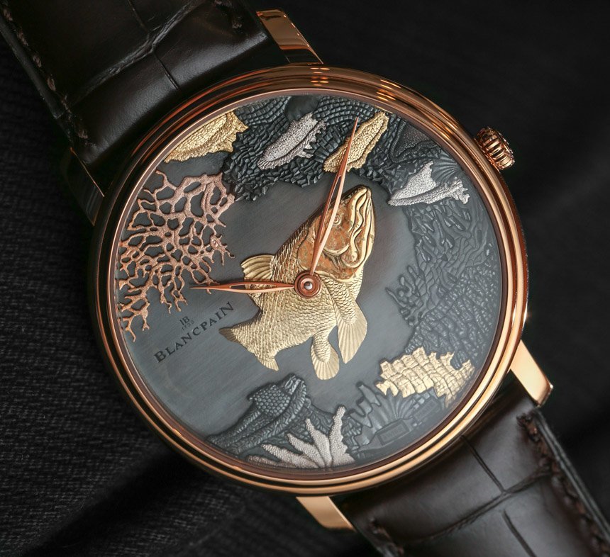 Blancpain Villeret Shakudo Ganesh & Coelacanth Engraved Dial Watches Hands-On Hands-On